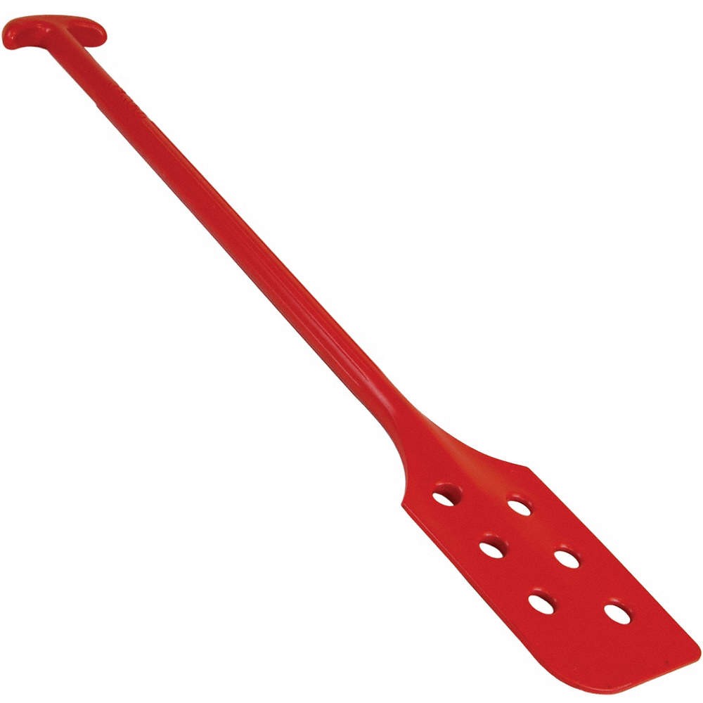 VIKAN 67744 Mixing Paddle,40" L,Polypropylene,Red 8APZ7