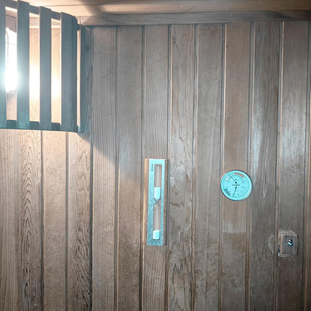 Sauna Thermometer & Hygrometer Combo, Precise Temperature, Humidity Gauge Tool