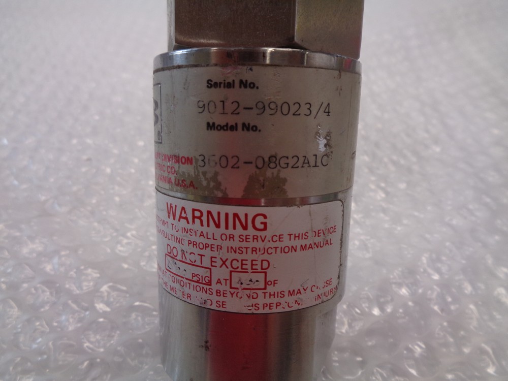 BROOKS 3602-08G2A1C FLOW METER UNMP