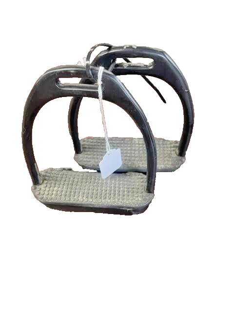 Equestrian Iron Black Stirrups