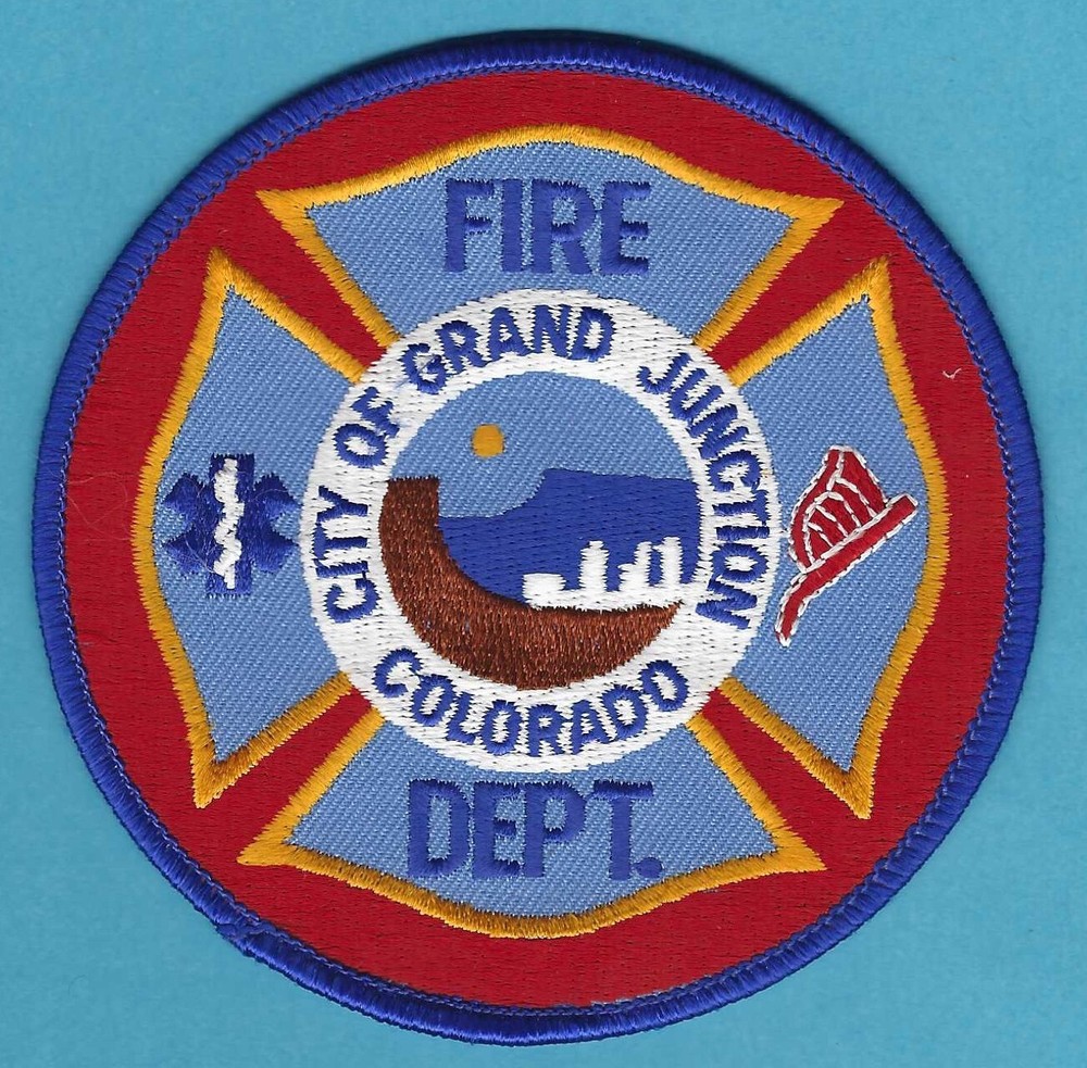 GRAND JUNCTION COLORADO FIRE RESCUE PATCH