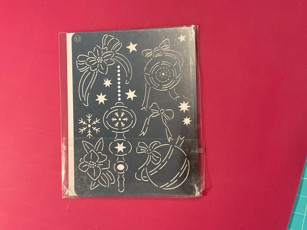 Pergamano Mini Grid - Christmas Ornaments