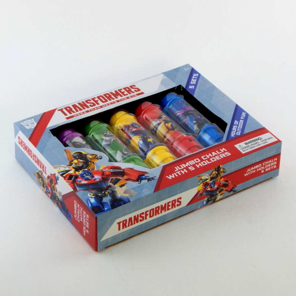 Transformers Jumbo Chalk Set