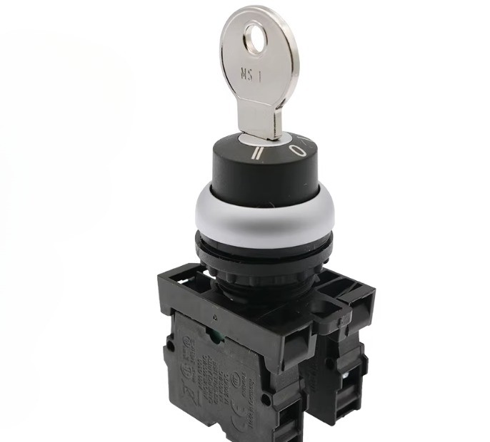 1pcs new M22-WS/K20 Two-speed Reset Switch