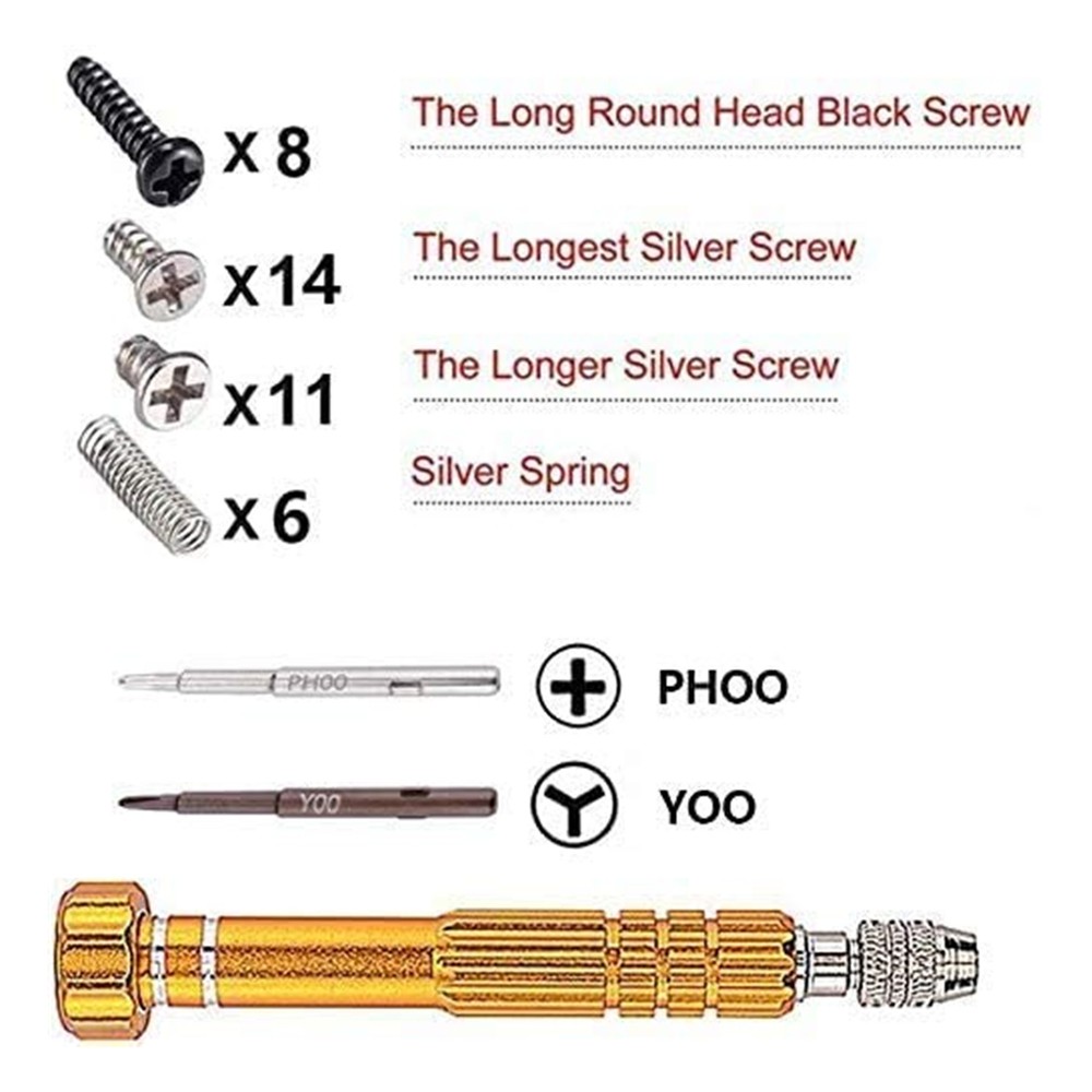 For Nintendo Switch Joy-Con & OLED Joy-Con Shell Buttons Set Replacement Housing