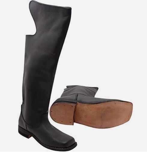 Civil War Dragon Boot, Handmade Genuine Leather sizes 5-15