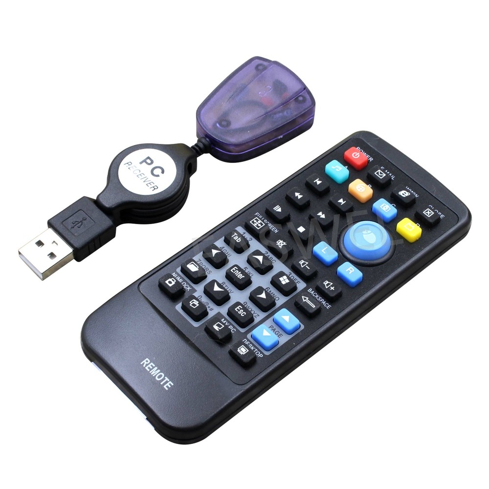 USB PC Wireless Remote Control DVD TV Computer Laptop Media Center Controller