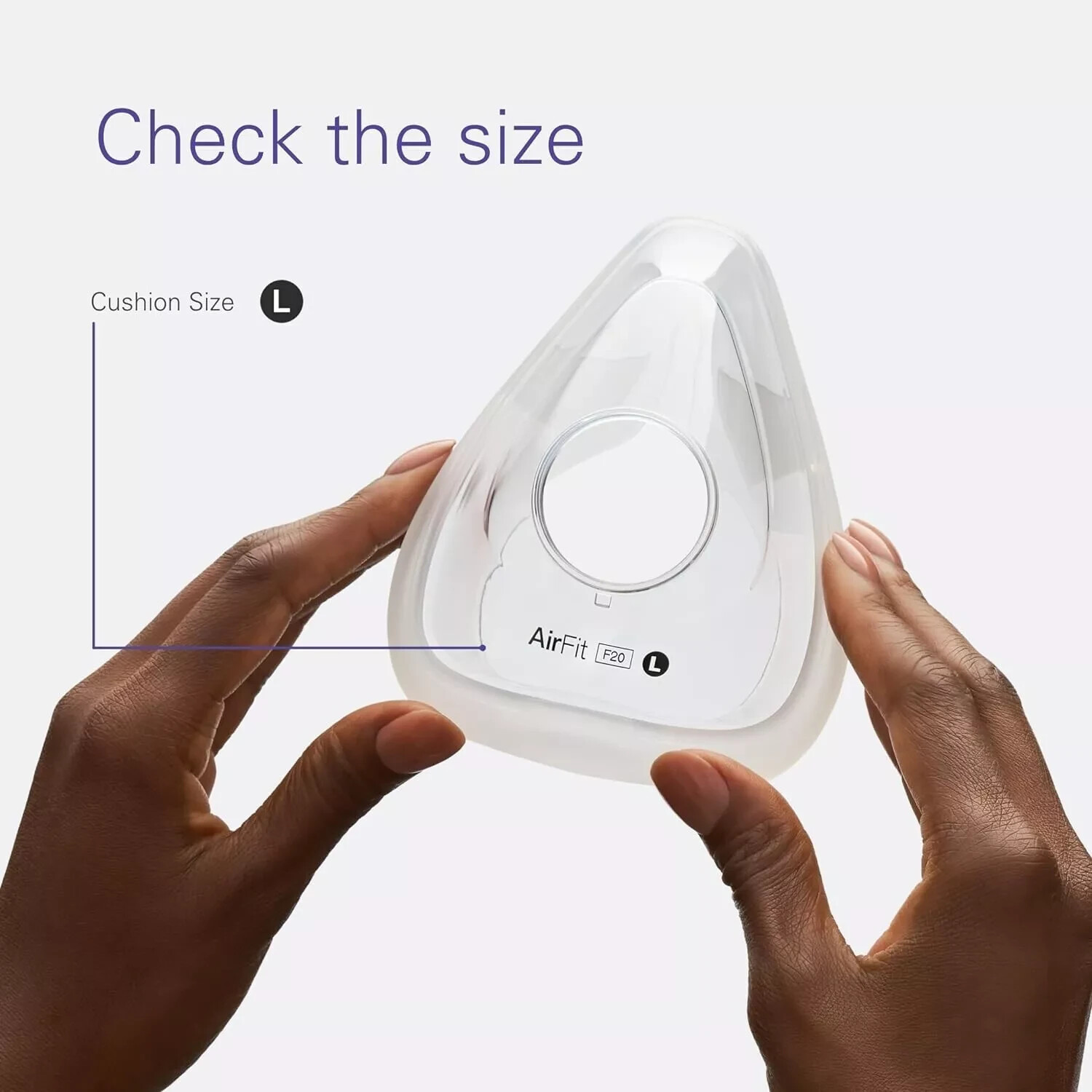 ResMed AirFit F20 Full Face Replacement Cushion-Large NEW