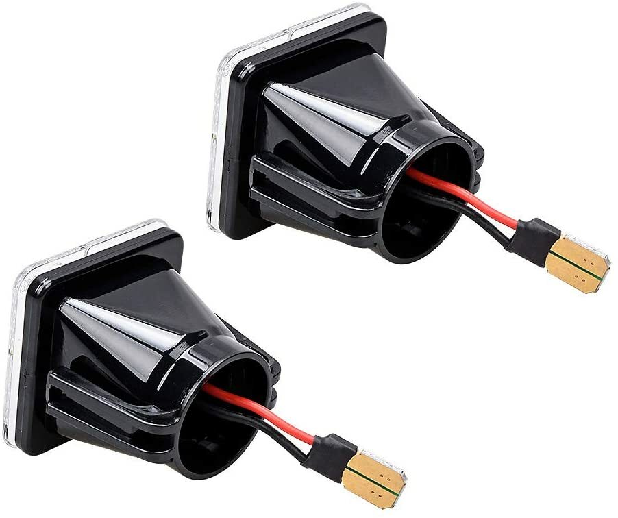 2-Pieces LED License Plate Lights For 2016-2023 Toyota Tacoma & 2014-2021 Tundra