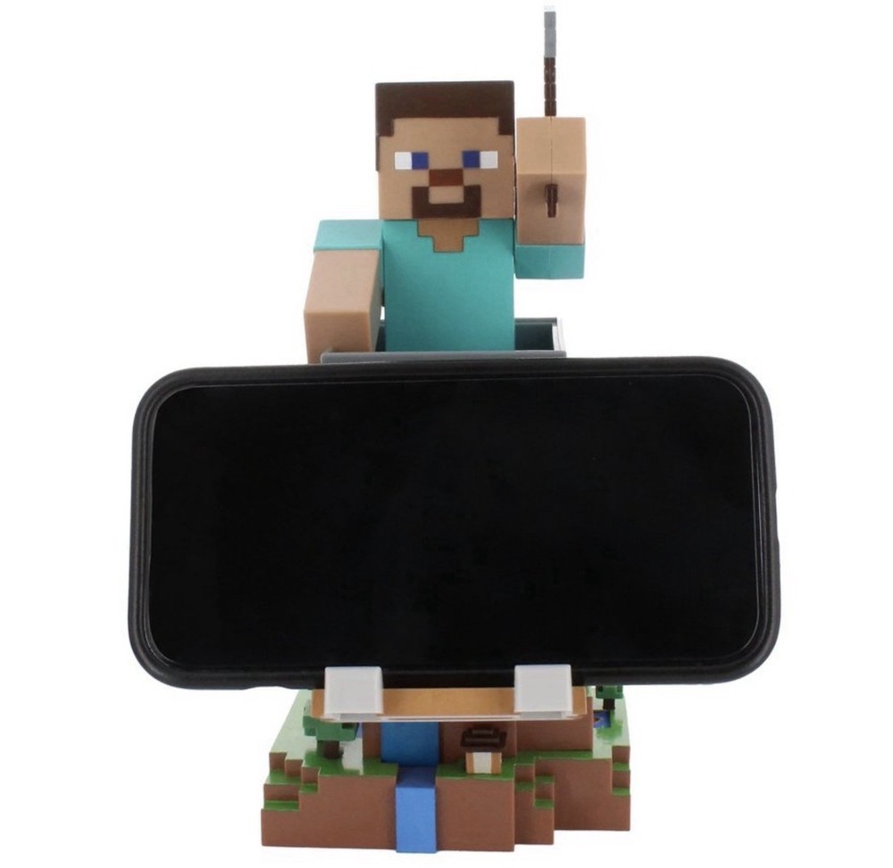 Minecraft Steve Gaming Accessories Holder Controller Stand & Phone Holder