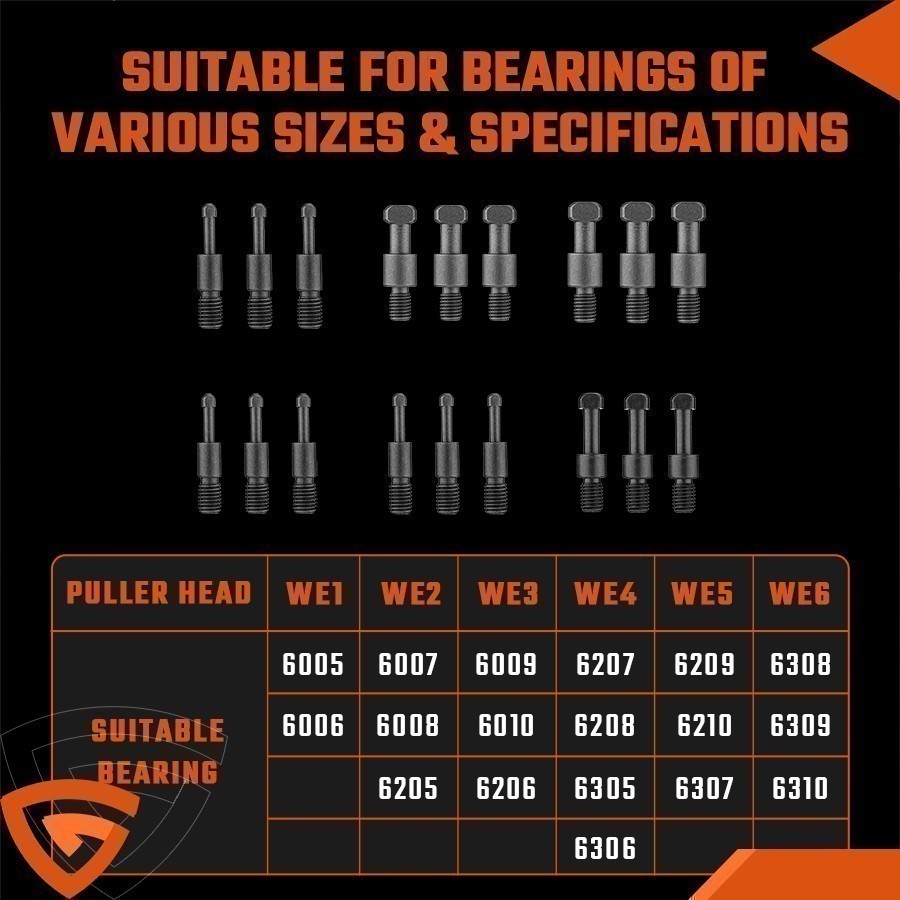 21pcs Bearing Puller Set 21 in1 Bearing Puller */