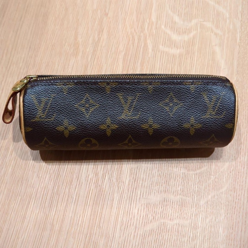 Louis Vuitton Monogram Truth Ronde Pen Case Pouch Accessory Case