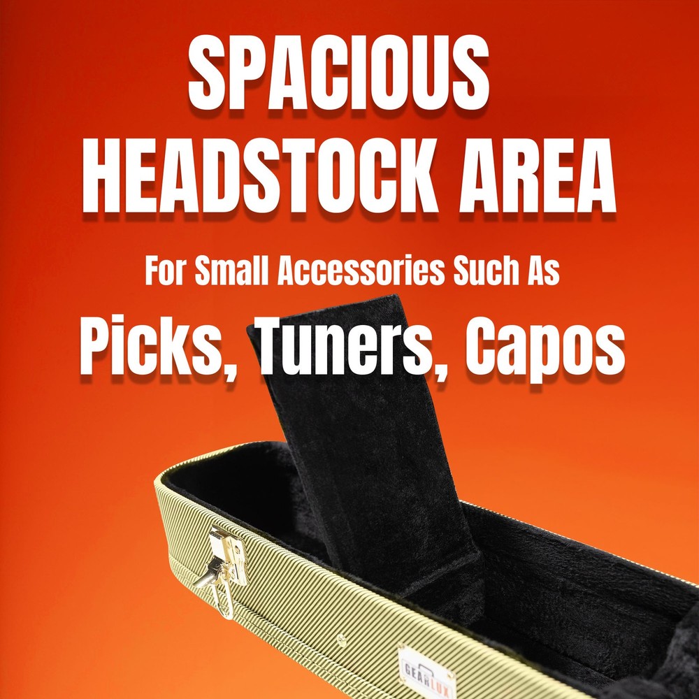 Gearlux Banjo Hard Case - Tweed