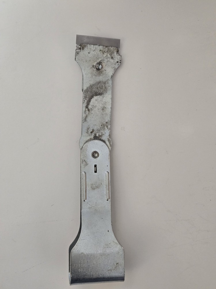 AES Industries 87500 Windshield Scraper, 8", 3 Position Locking, New Blade