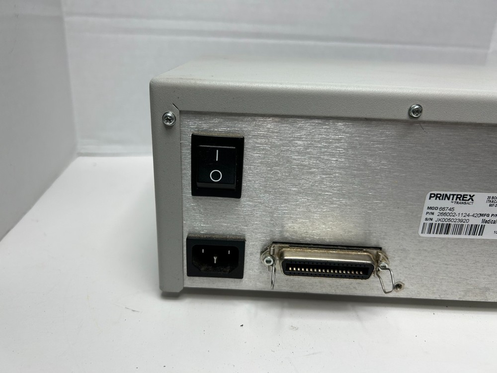 Printrex Model 66745 Medical Printer Plotter, White/Black - Low Usage