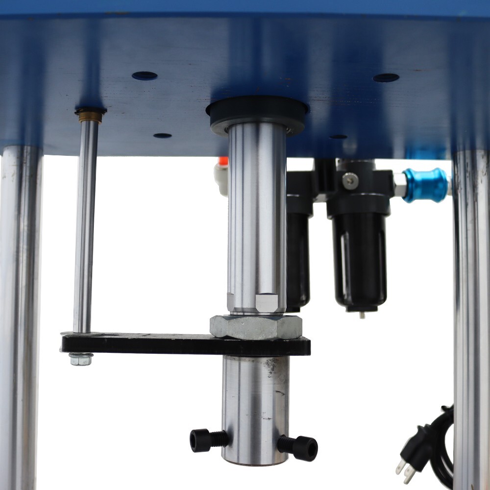 Pneumatic Punch Press Machine with Controller 110V 2866lbs Hand Switch 3.9-1.9in