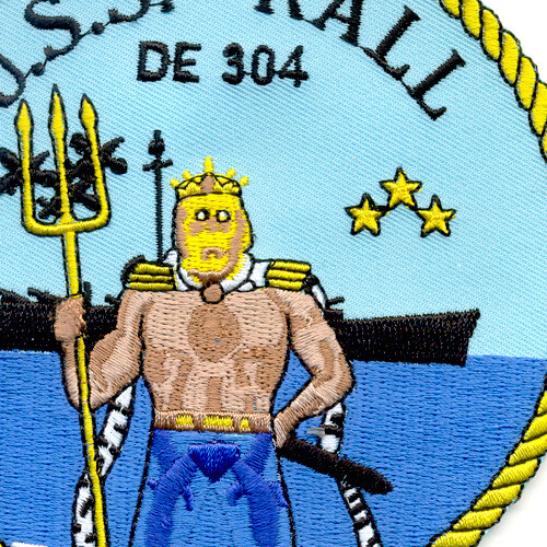 DE-304 USS Rall Patch