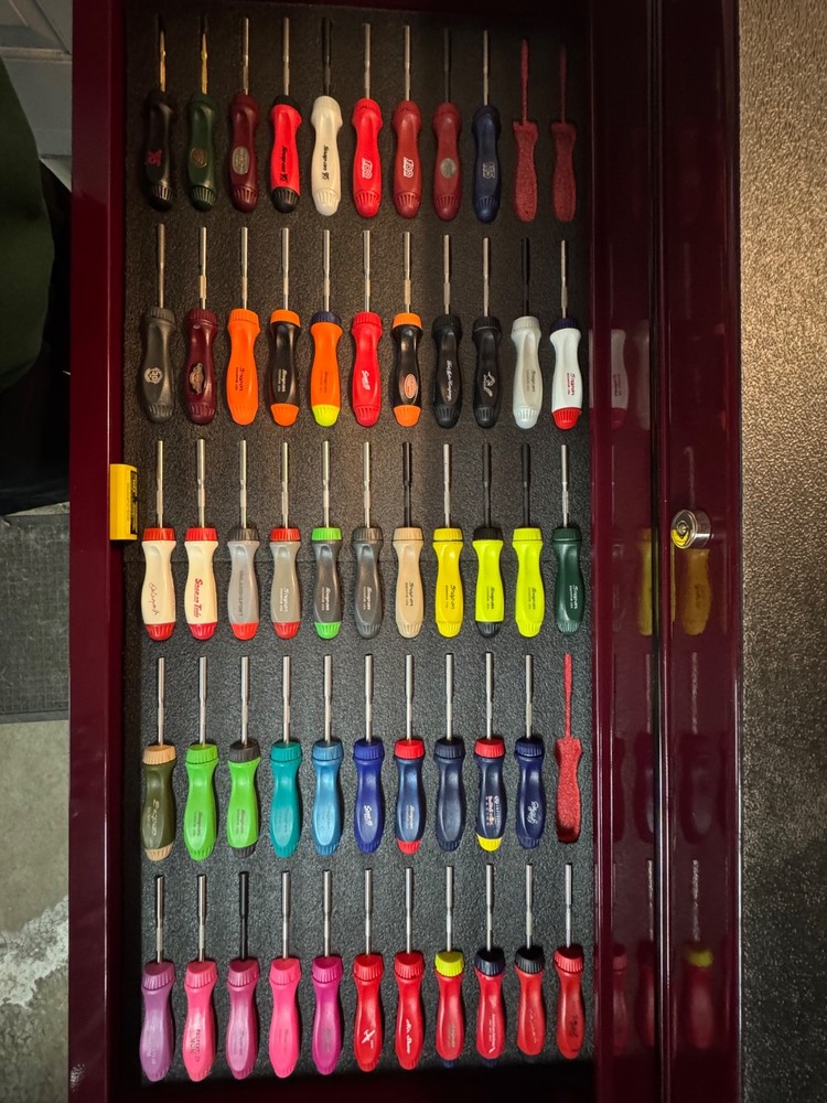 Snap-on SSDMR4B Ratcheting Screwdriver Foam Organizer | Custom Toolbox Insert