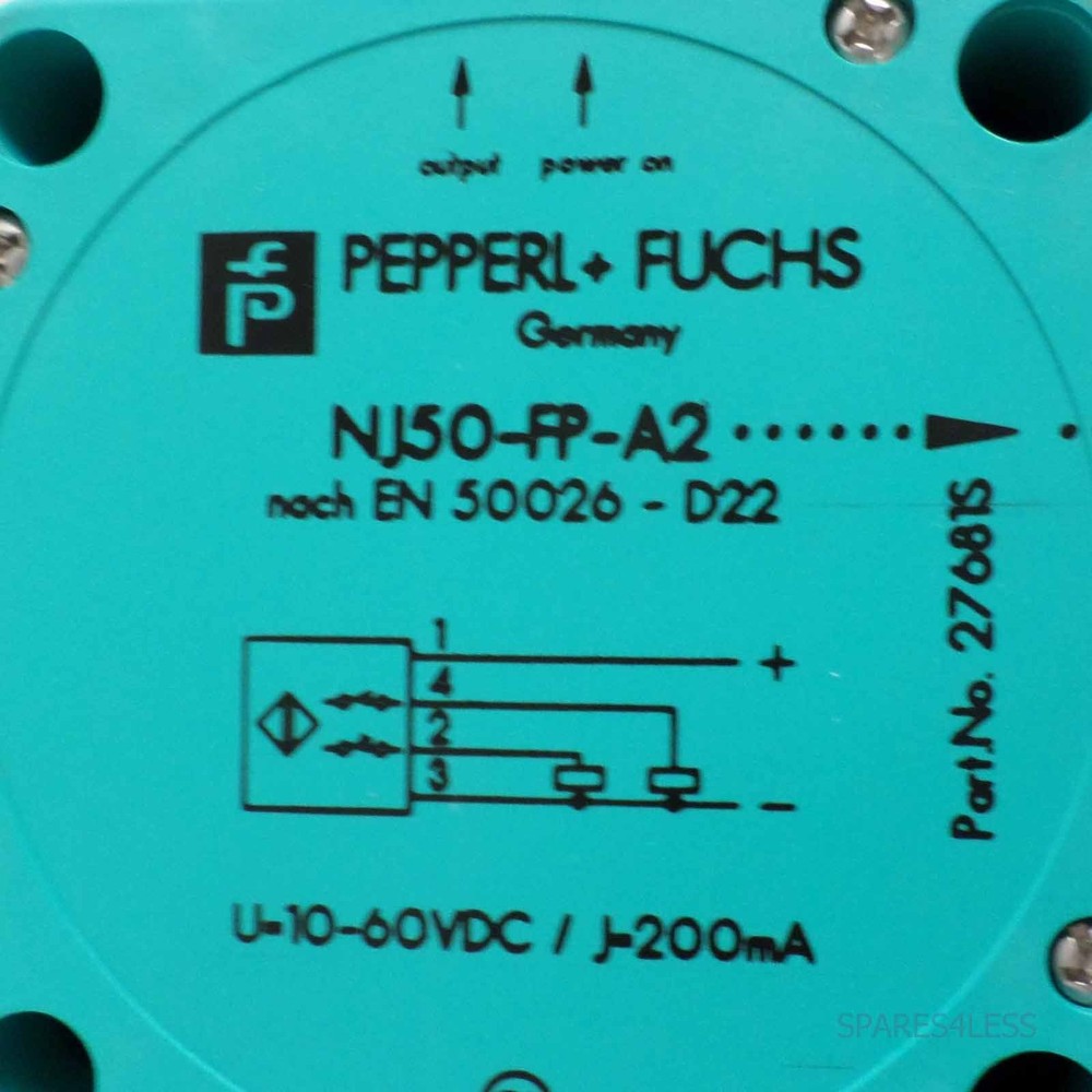 Pepperl+Fuchs Inductive Sensor NJ50-FP-A2-P1 NOV