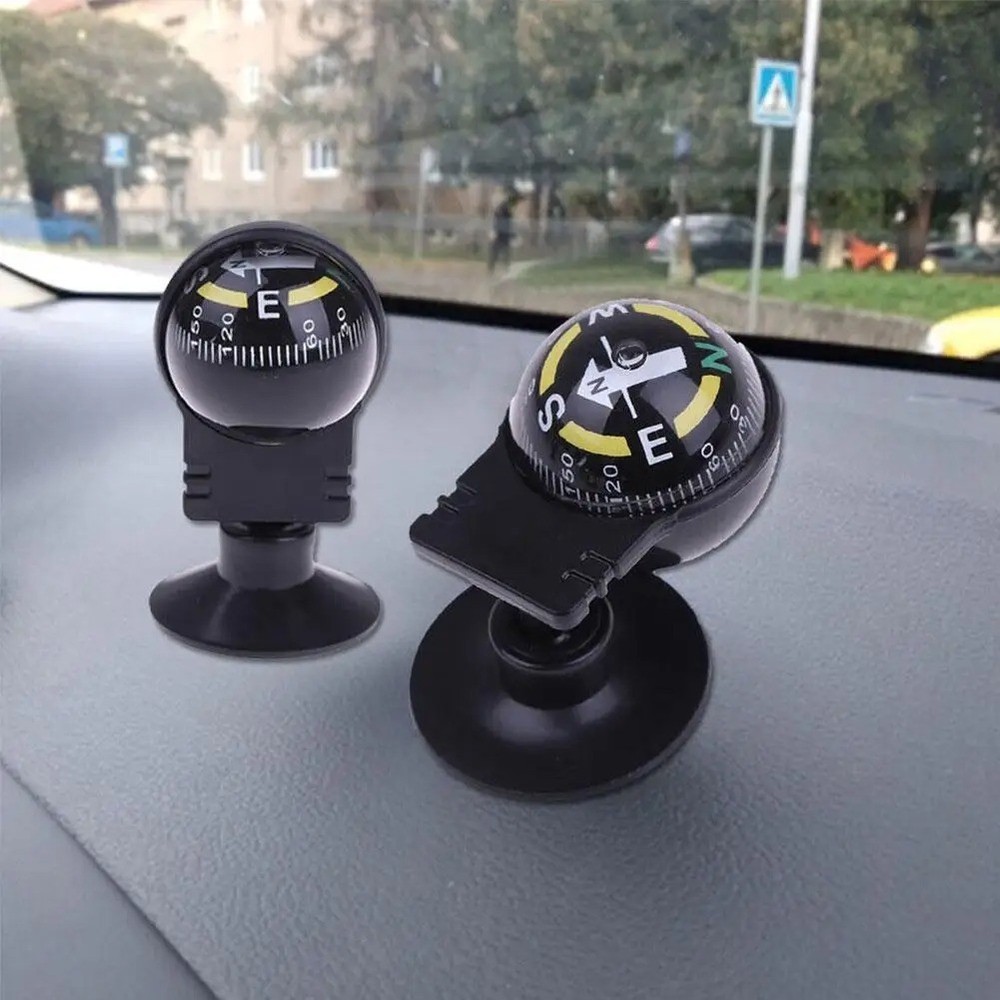 1 Pc Mini Car Ball Universal Mini Car Guide Dashboard Direction Installed Drivin