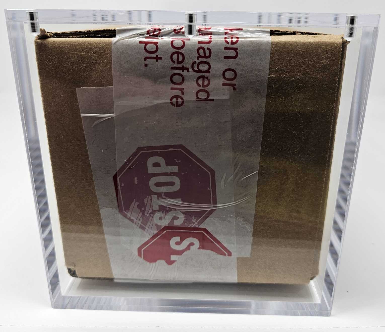 Pokemon Sealed Booster Box Case 6-Box Acrylic Magnetic Case SWSH And Older