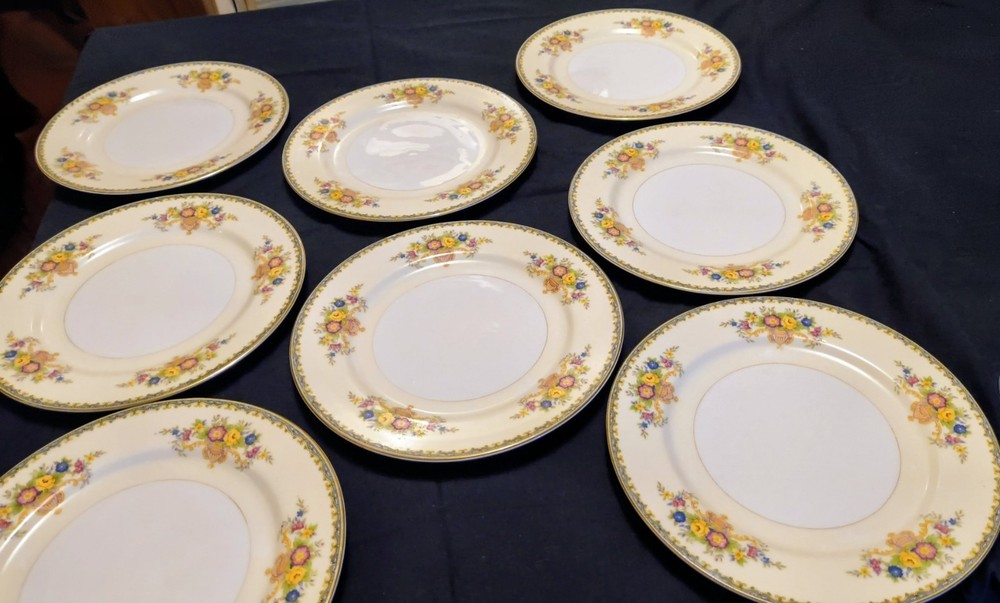 Kikusui Fine China Dinner Plates 10"