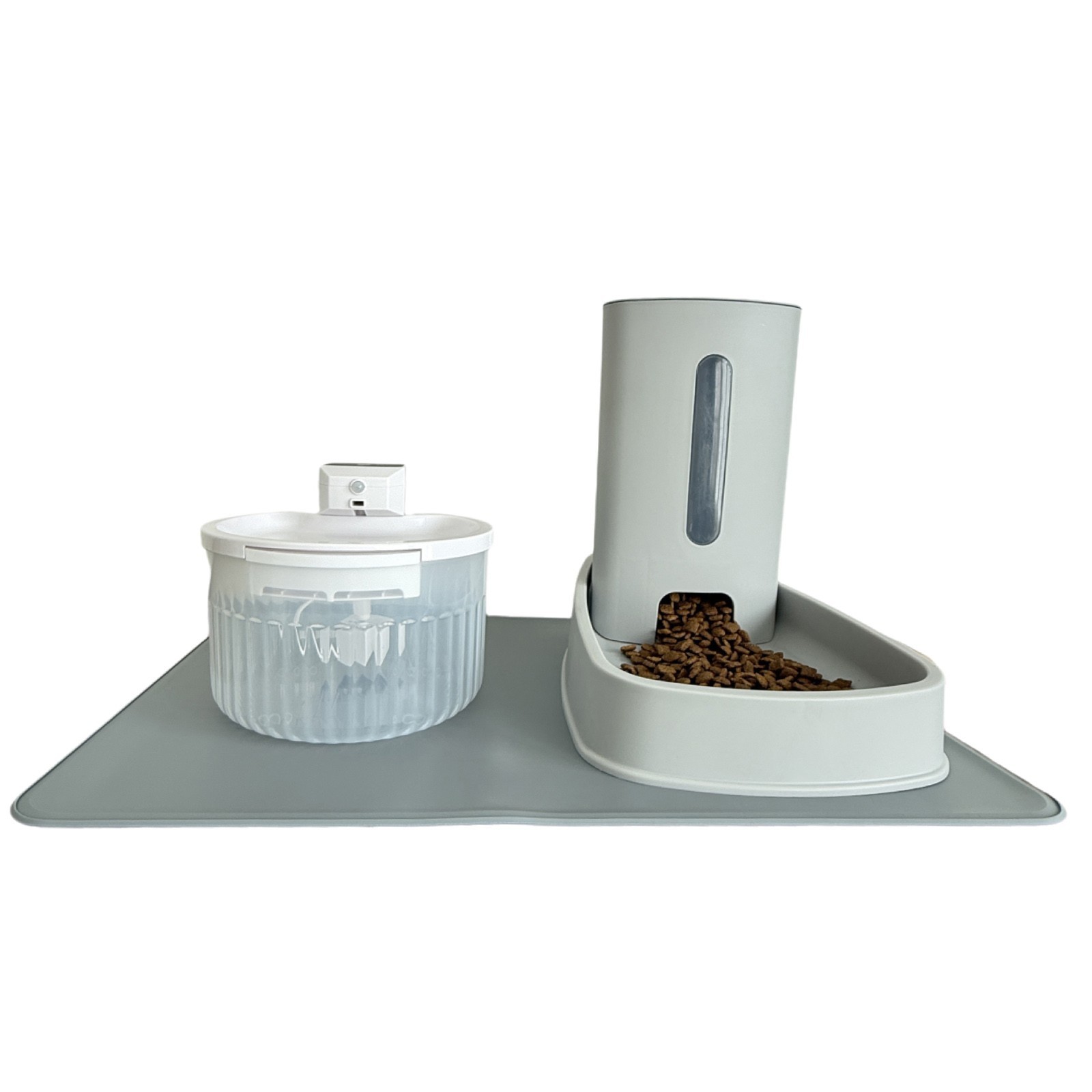 Wireless Cat Water Fountain Cordless Battery Operated Motion Senor Fountain 3.1L