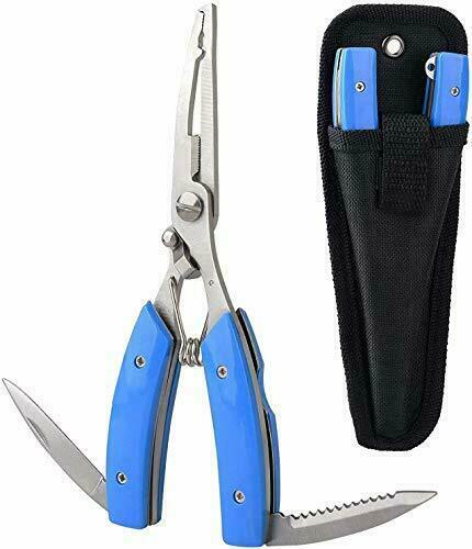 1 pc Fishing Plier Scissor Braid Line Lure Cutter Hook Remover Split Ring Remove