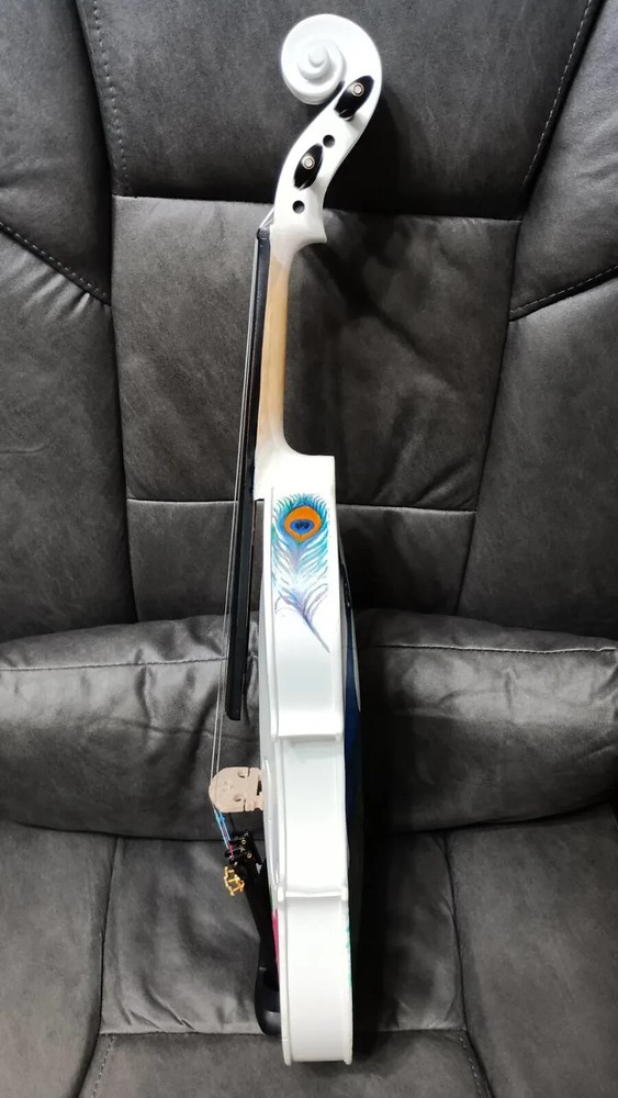 PEACOCK HAND-PAINTED SOLID SPRUCE TOP MAPLE BACK/SIDES VIOLIN 4/4