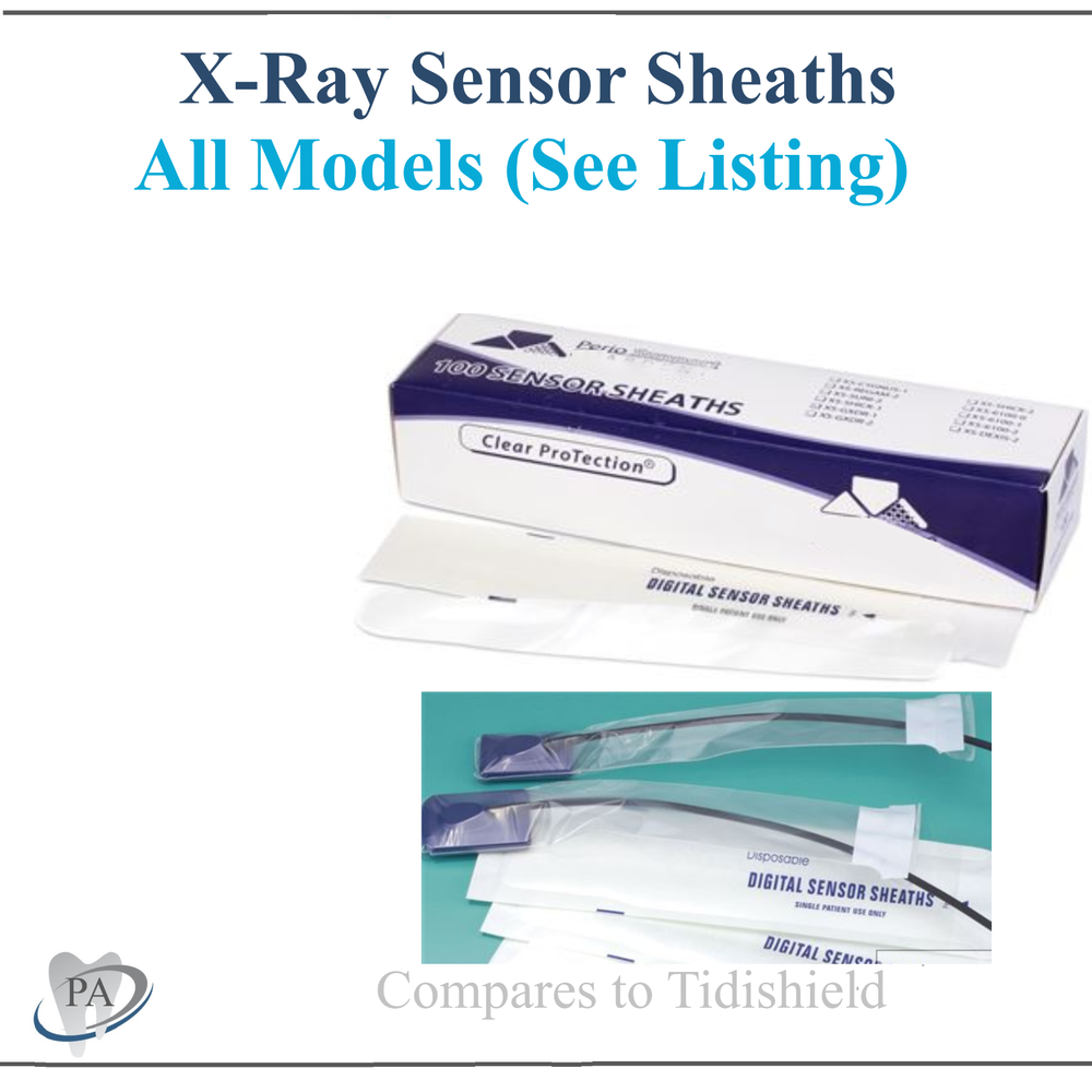 Dental X-Ray Sensor Sheaths (Covers) For Dexis, Schick Elite, Carestream Kodak
