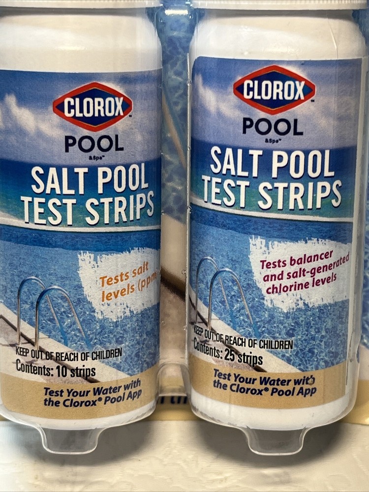 Salt Pool Test Strips Clorox Exp 03/26