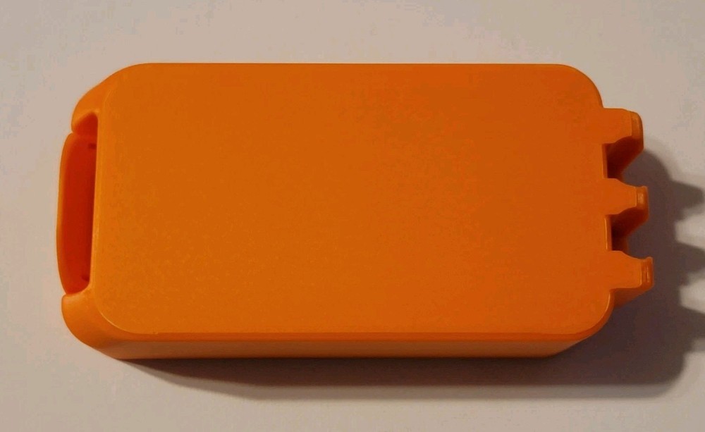 9mm Ammo Box Snap Lock 50 rd Compact 3d Printed Storage Orange Black Pla