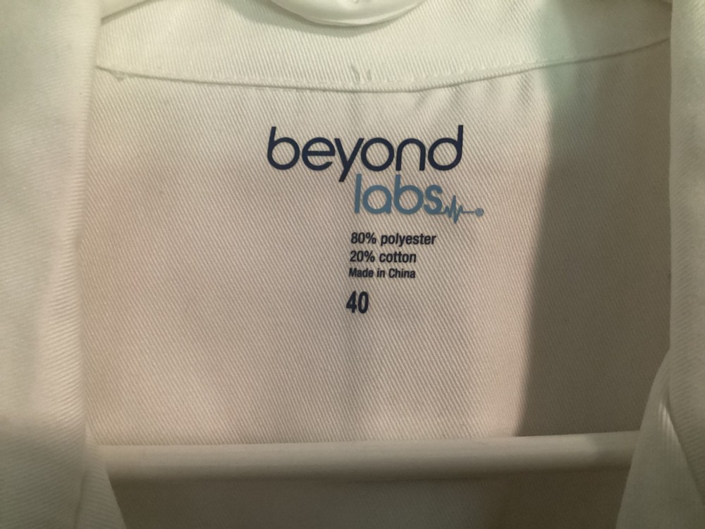 lab coat from beyond labs, brand new size 40