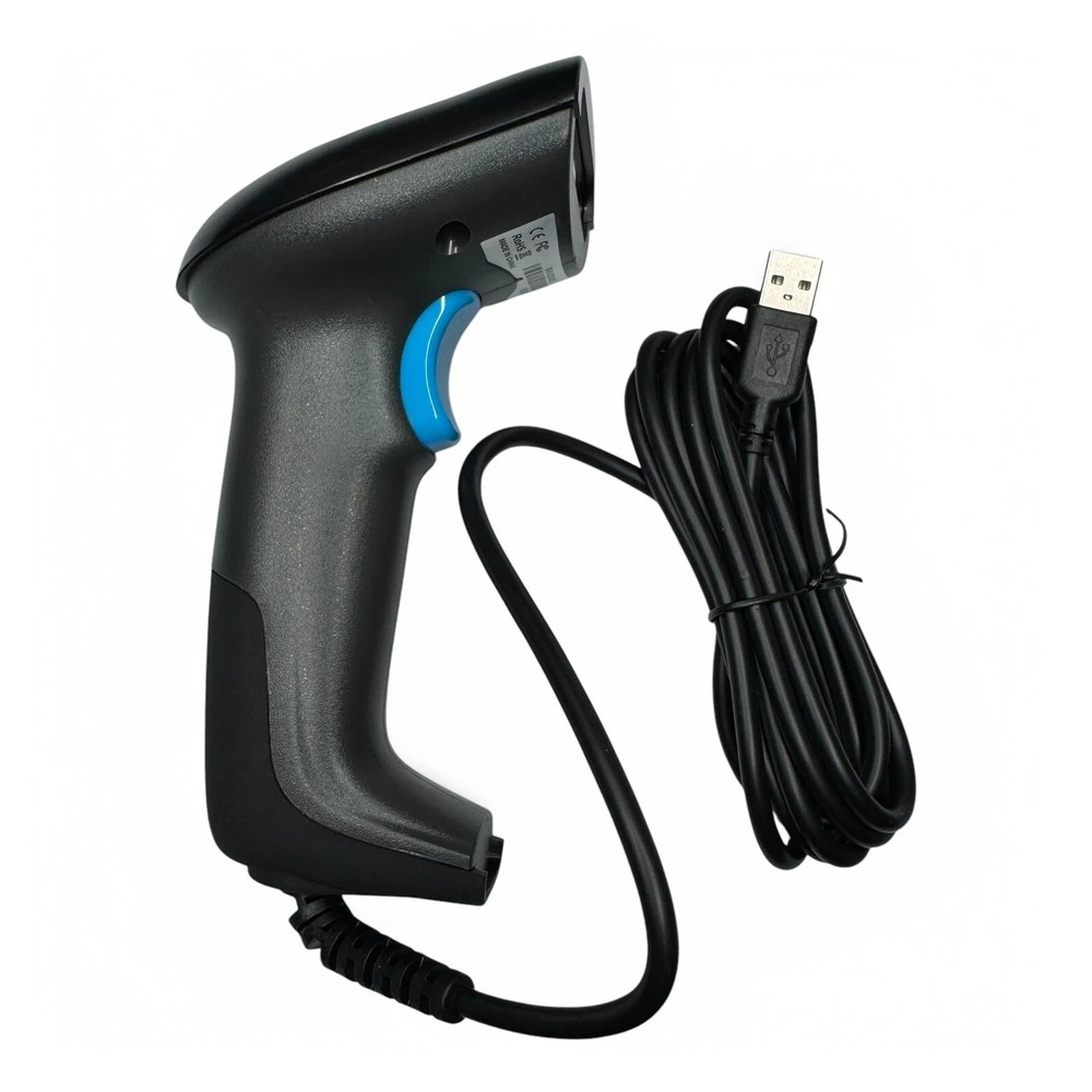 REALINN USB 2D QR Barcode Scanner Wired, Automatic Handheld Code Reader