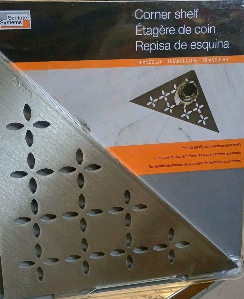 Schluter Systems Corner Shelf Triangular Ses1d5eb