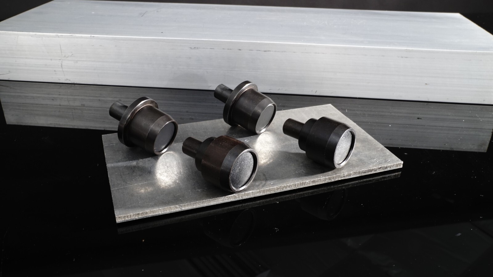 Marvel #8 band Saw 1" Upgrade Set of 4 Guides - 8-126 & 8-127 - Black Iron Parts