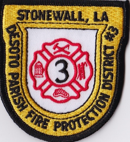 Stonewall Fire Protection District LA Firefighter Patch