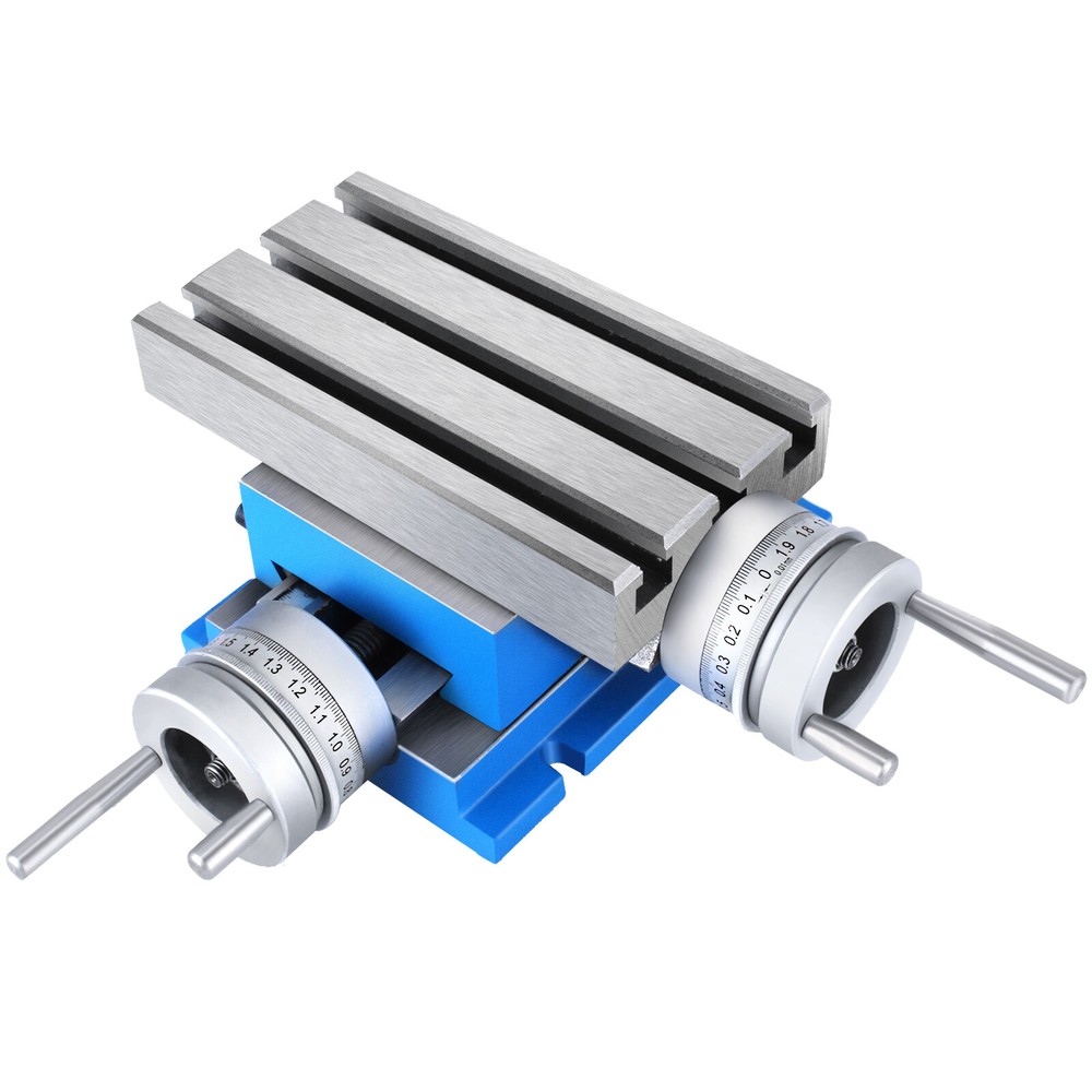 🔥Milling Drilling Machine Worktable Cross Slide Table Bench Table 7.3" X 4"