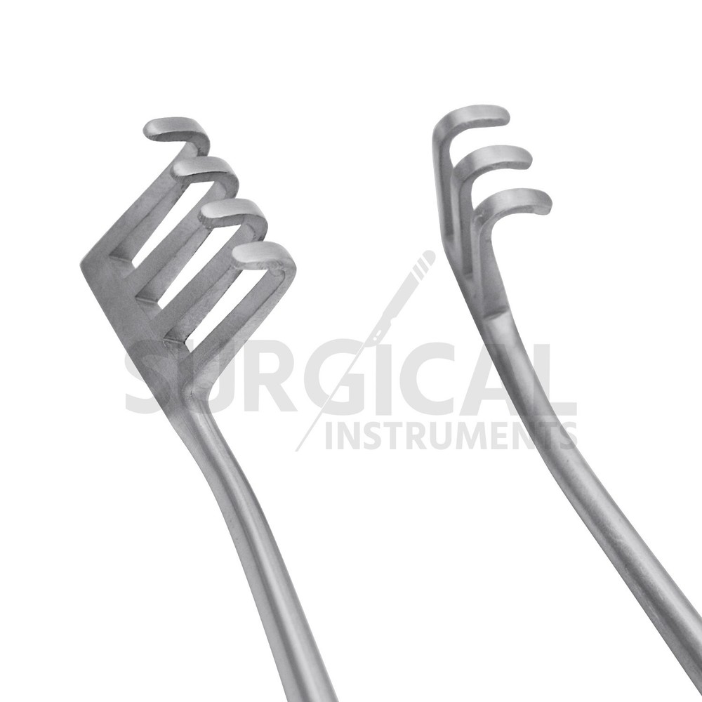 Weitlaner Retractor 5.5" BLUNT 3x4 Surgical Veterinary Instruments German Grade