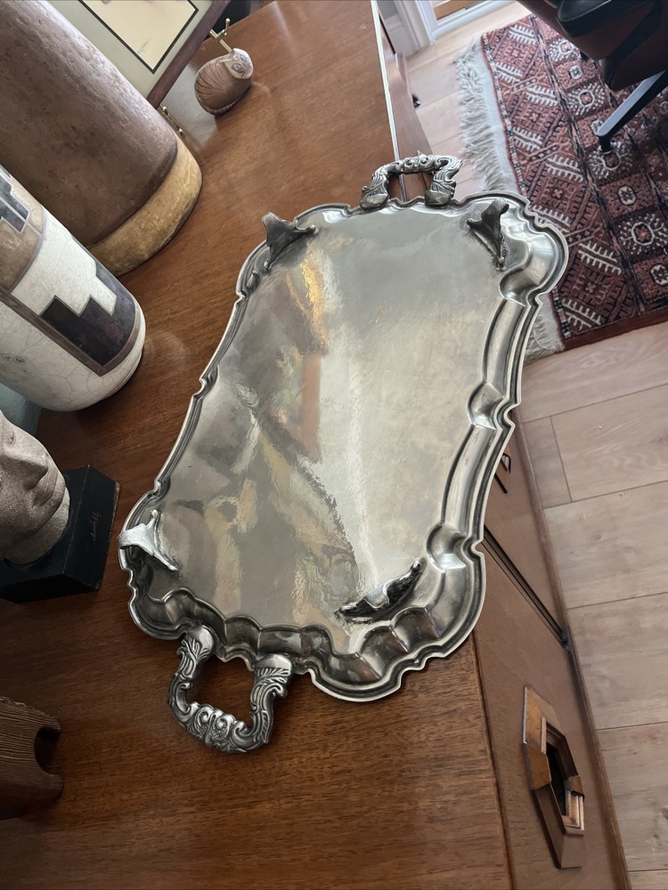 Vintage Silver plated Tea Tray