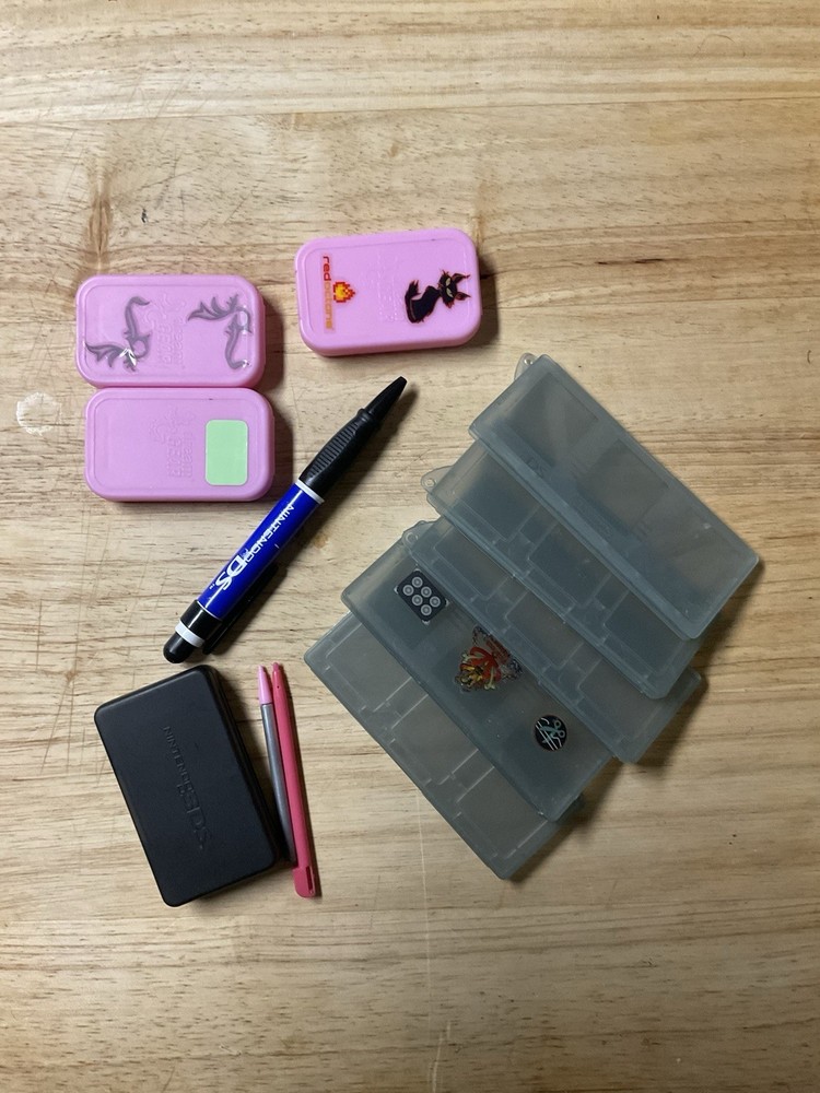 Nintendo DS Accessory Bundle- Cases - Stylus-Pen Stylus
