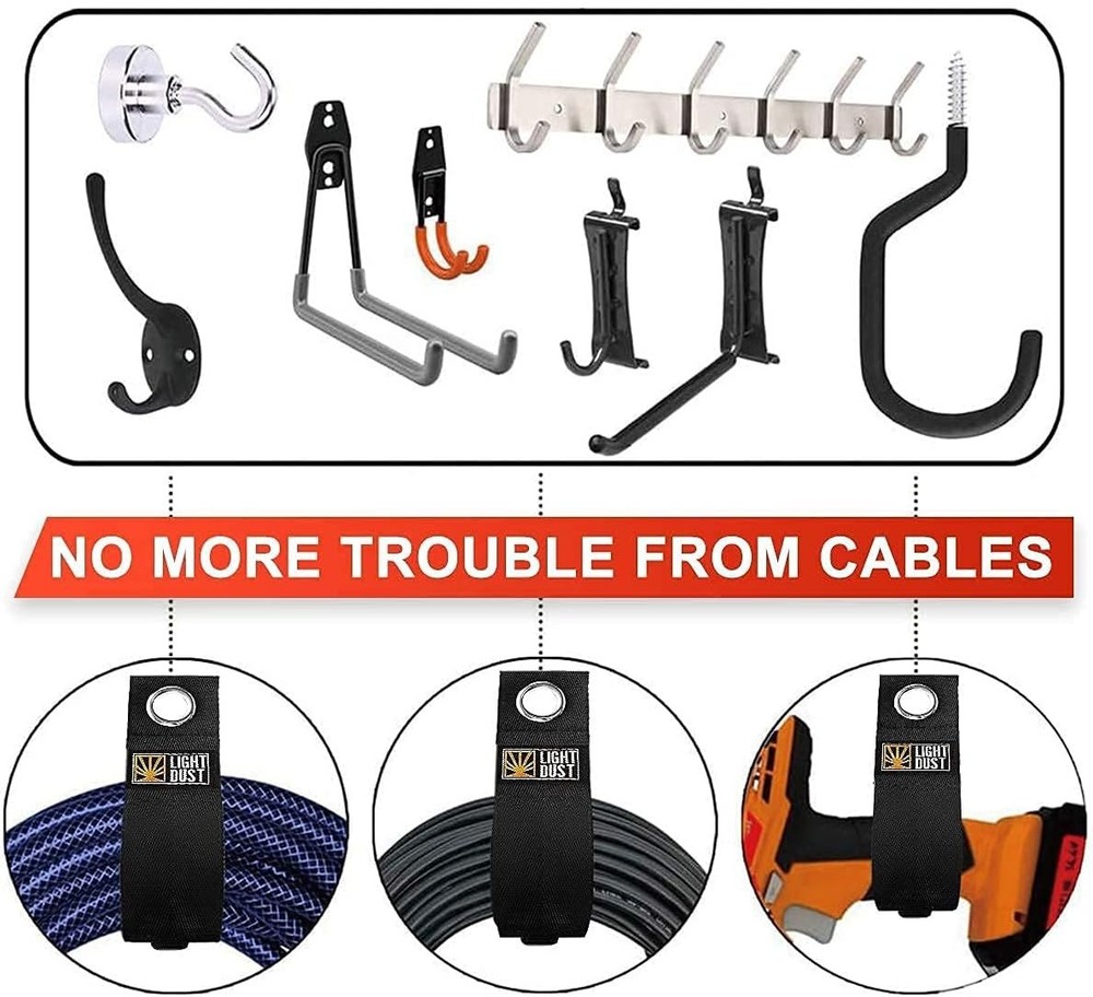 22PCS Heavy-Duty Storage Straps - Ultimate Garage Organization Solution