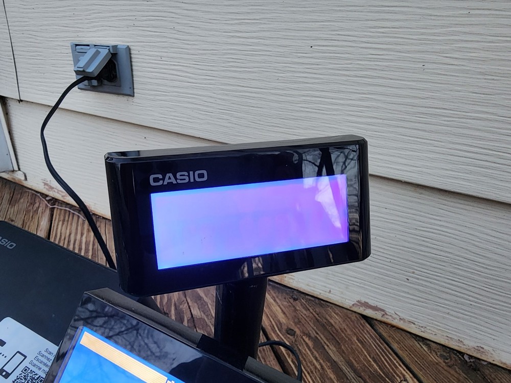 Casio SR-S820 Cash Register. Working. Operator and Programming Keys.