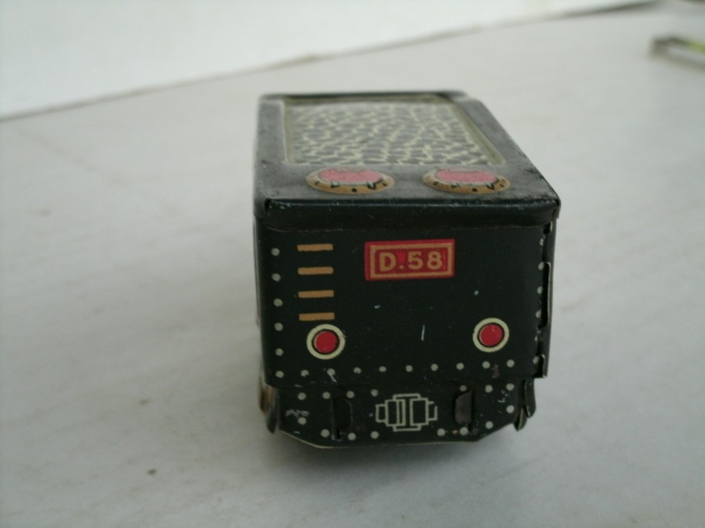 Vintage Tin Litho 20th Express D.58 Tender