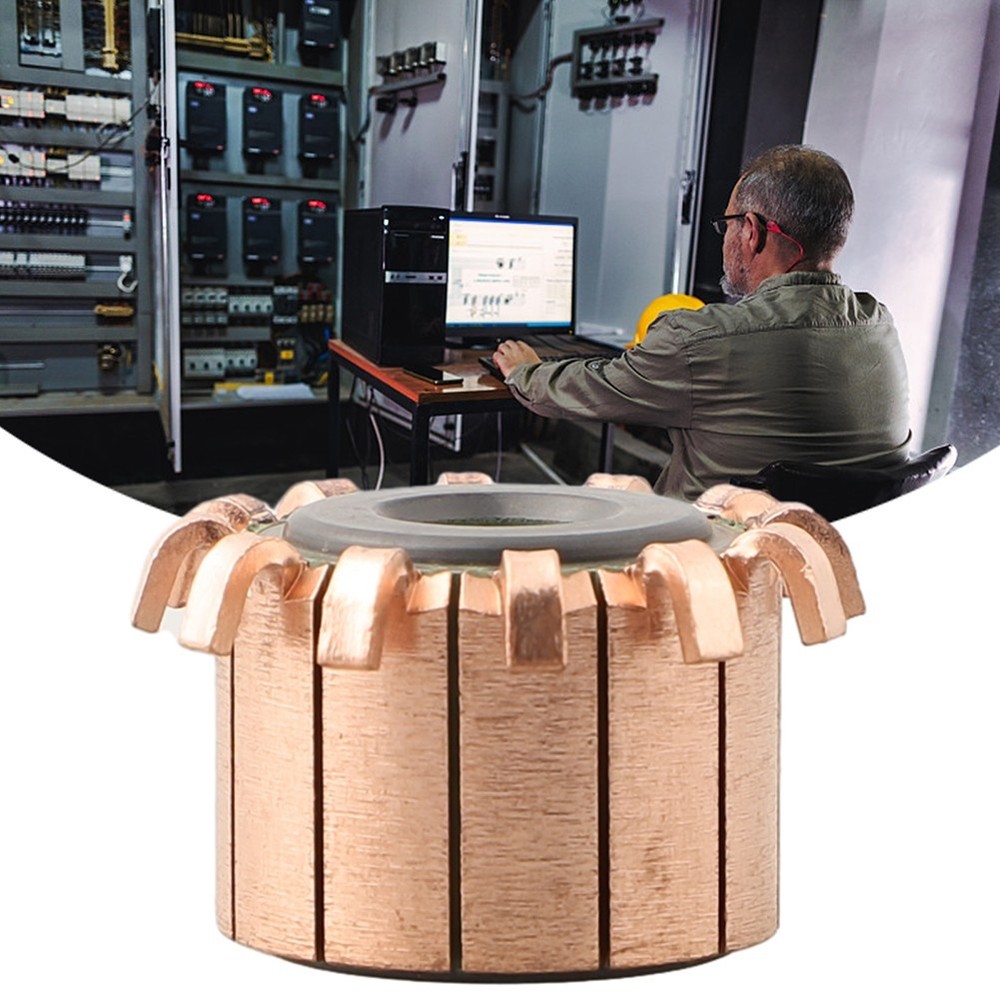 12 Teeth Commutator 12P Copper Bars Easy Installation High-Speed Compatibility