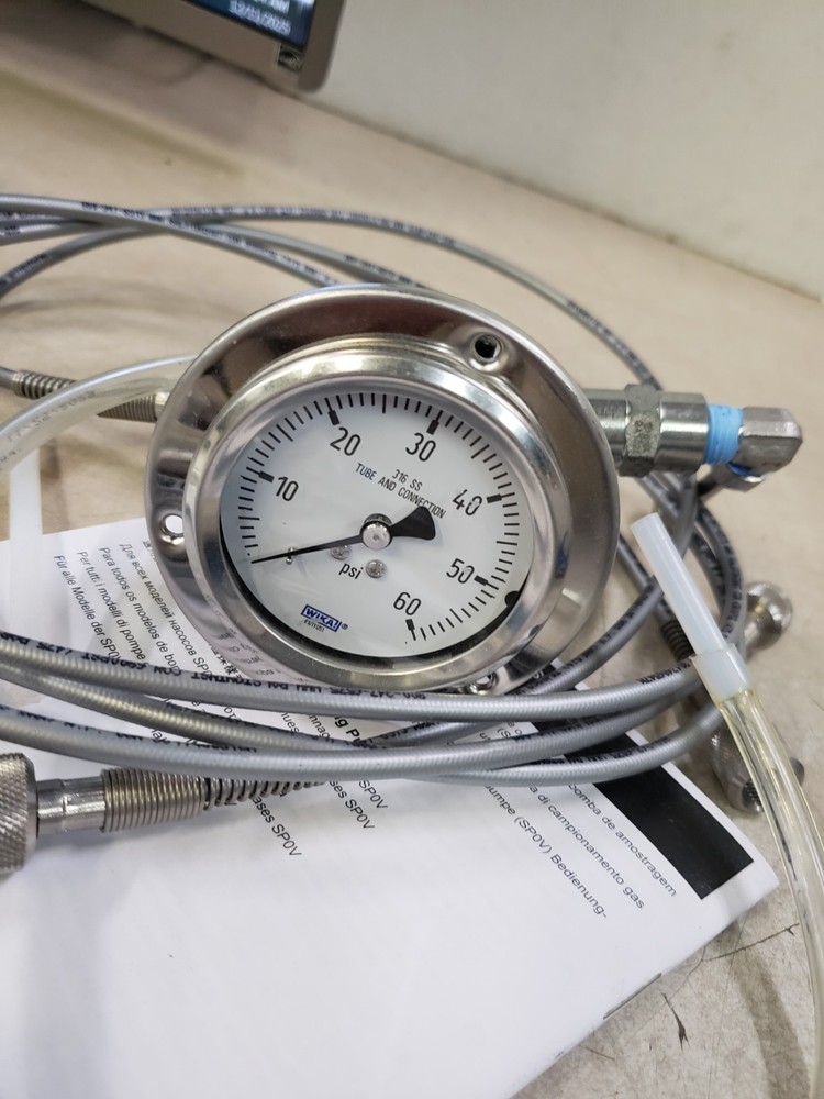 Ralston Instruments SP0V-2MSA-6-3 Sampling Pump Kit with 2 Hoses