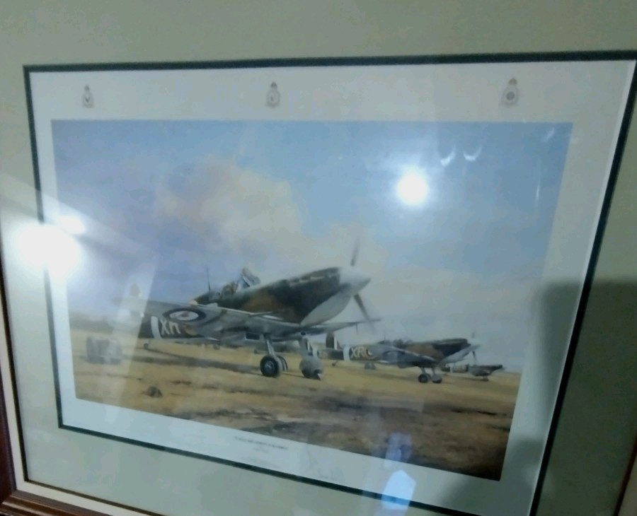 "Eagle Squadron Scramble" Robert Taylor w/C.O.A Signed
