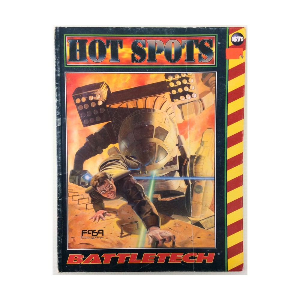 FASA Battletech Hot Spots - Sourcebook Only! VG+