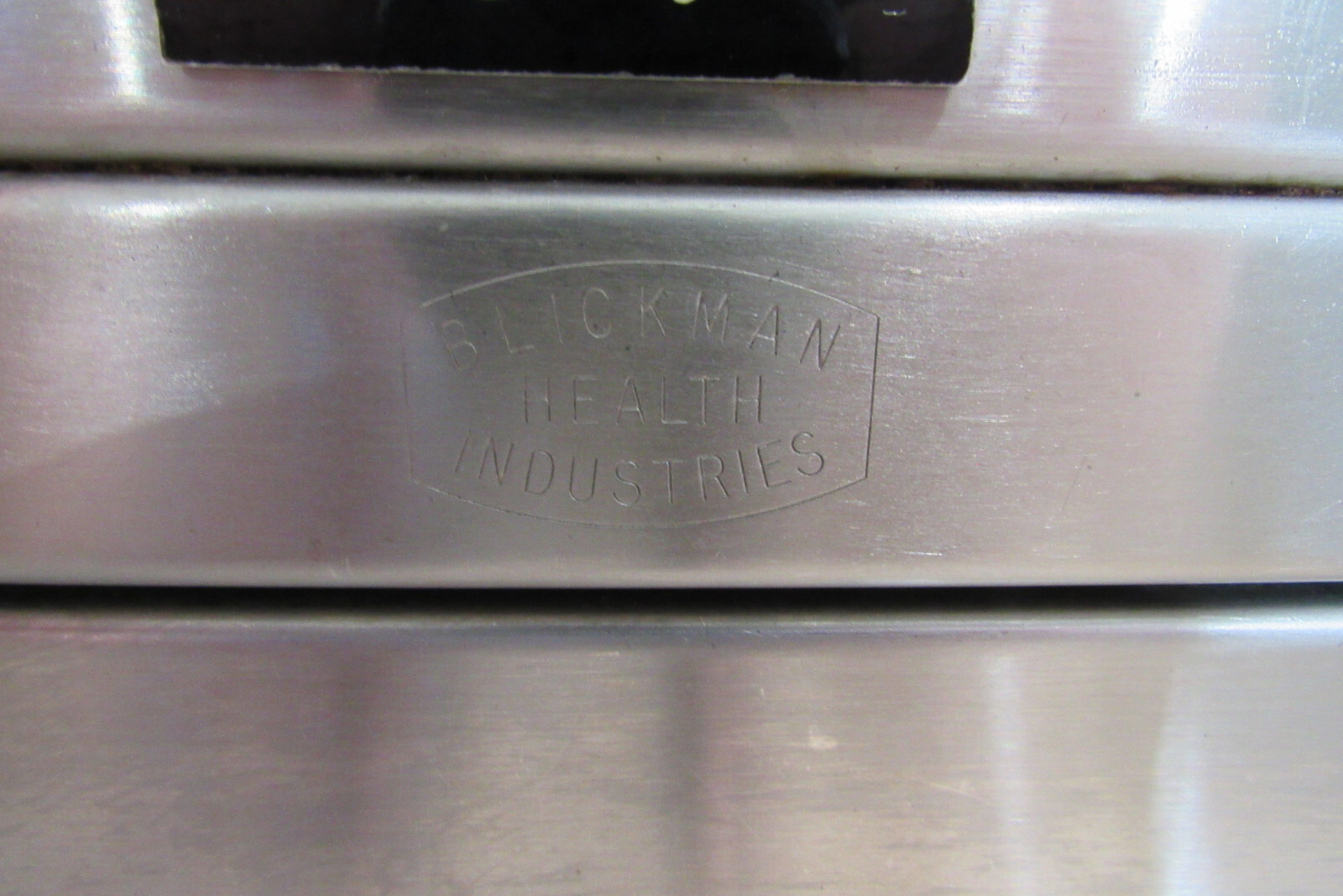 Blickman Stainless Steel Hospital Infant Bassinet w/ Acrylic Basket & Mattress