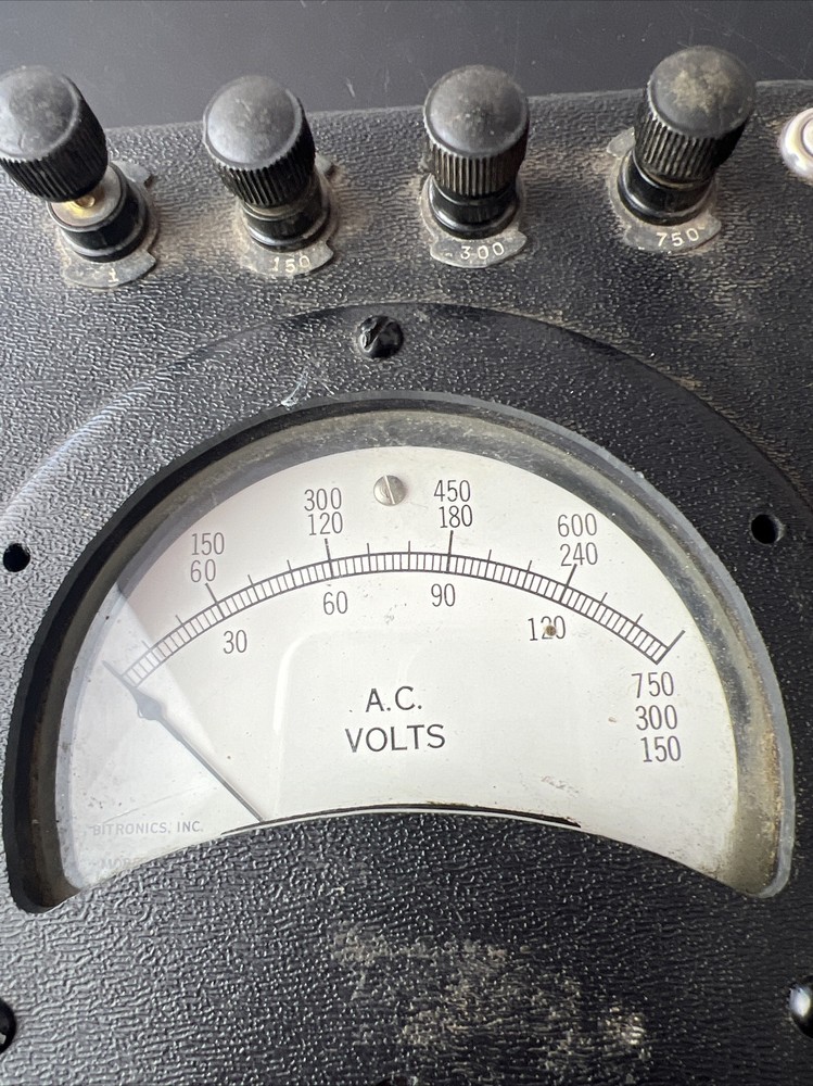 Bitronics Model FDGR-P A.C Volts Meter